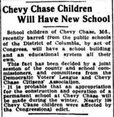 1912 Washington Times Article
