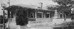 Chevy Chase Library and Post Office c 1905