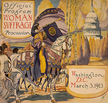 Official Program Woman Suffrage Procession March 3, 1913