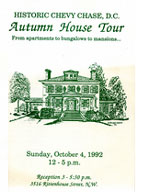 Historic Chevy Chase, DC: Autumn House Tour